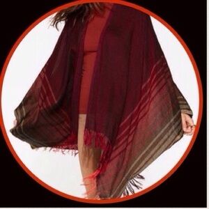 KETZALI Xojol Poncho Woven by Hand in Guatemala. One Size for All